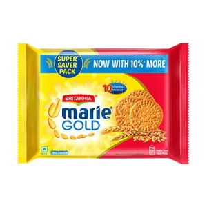 Britannia Marie Gold Cookies Biscuit crispy tea-time biscuit pack image